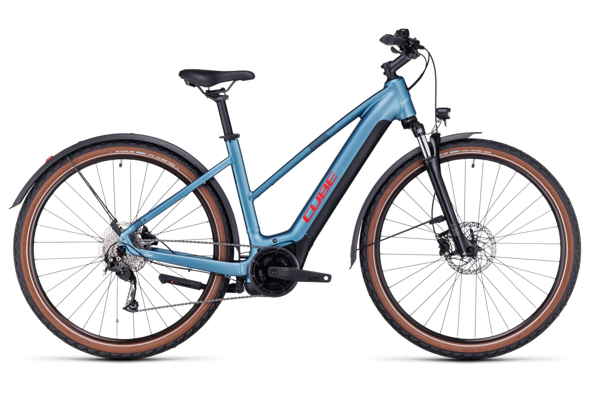 Cube Nuride Hybrid Performance 500 Allroad - 500 Wh - 28 Zoll - Damen Sport - 2024 – Bild 6